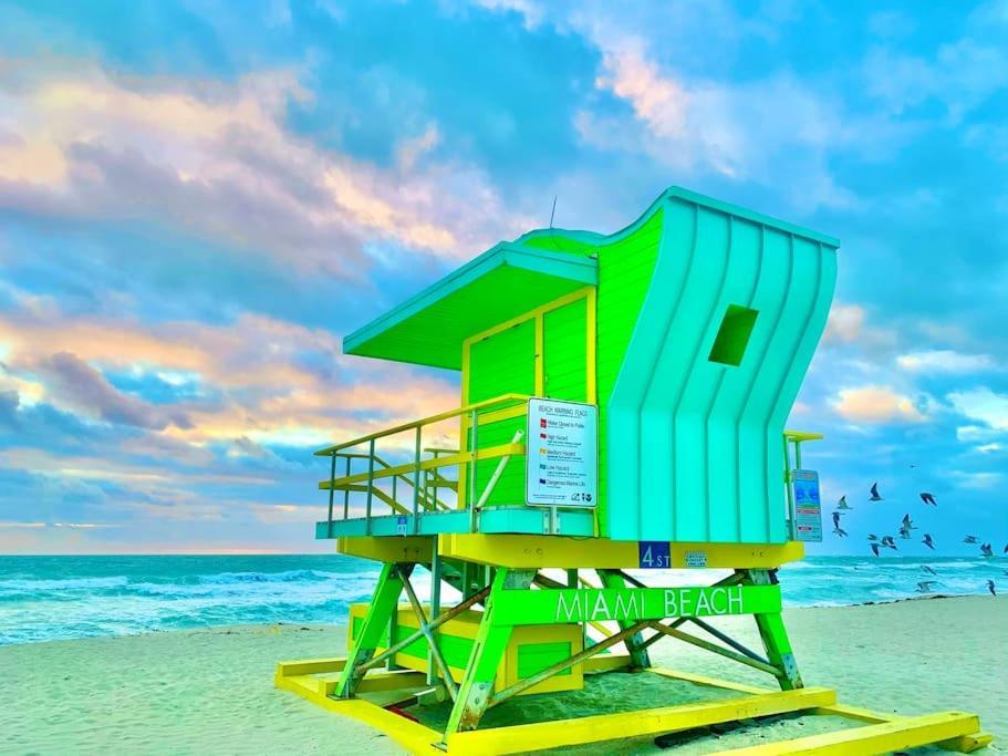 South Beach One Bedroom Condo With Parking Spot Miami Beach Exterior photo